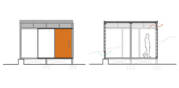Modolo Modular Tiny House by Stación-ARquitectura Arquitectos